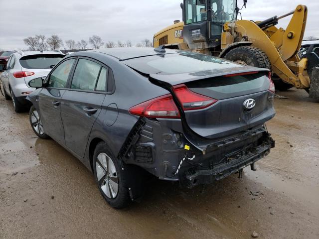 2018 HYUNDAI IONIQ BLUE - KMHC65LC1JU066464