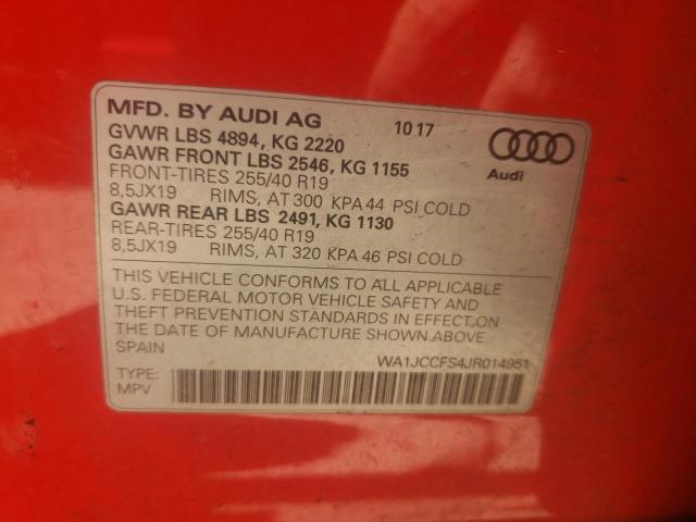 2018 AUDI Q3 PREMIUM - WA1JCCFS4JR014951