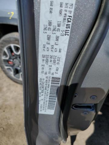 3C4NJDDB0KT790296 Jeep Compass Trailhawk