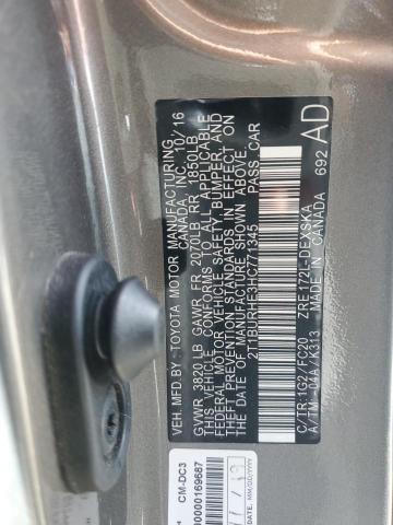 2017 TOYOTA COROLLA L 2T1BURHE3HC771345