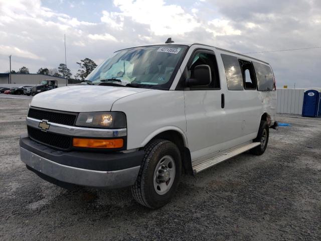 Salvage cars for sale from Copart Loganville, GA: 2016 Chevrolet Express G3500 LT