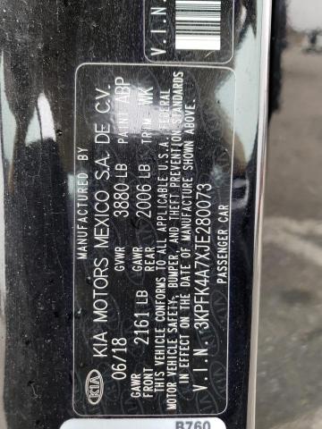 3KPFK4A7XJE280073 KIA FORTE LX