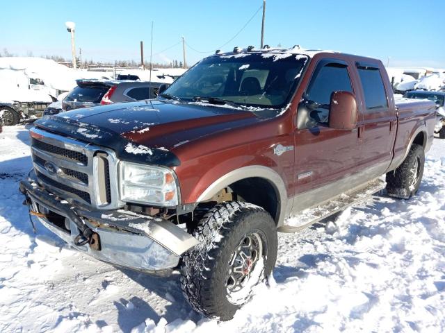 Salvage cars for sale from Copart Anchorage, AK: 2006 Ford F250 Super Duty
