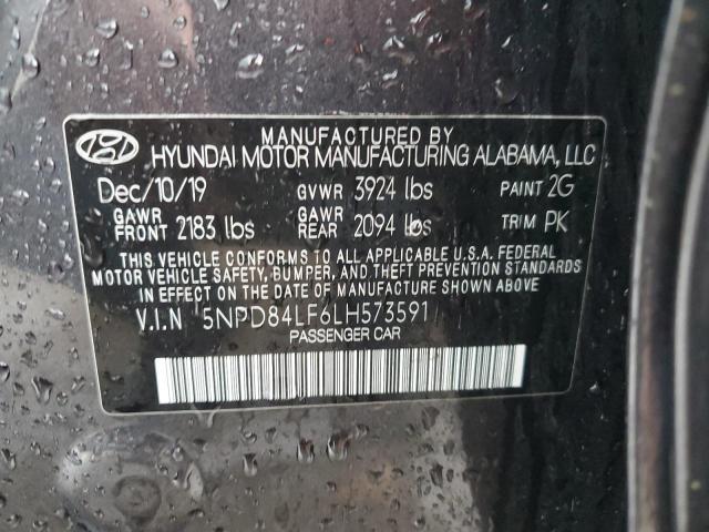 2020 HYUNDAI ELANTRA SE 5NPD84LF6LH573591