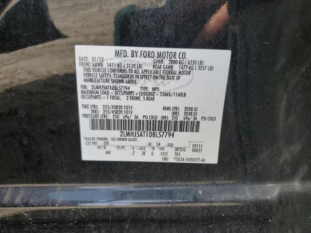 2LMHJ5AT1DBL57794 Lincoln MKT