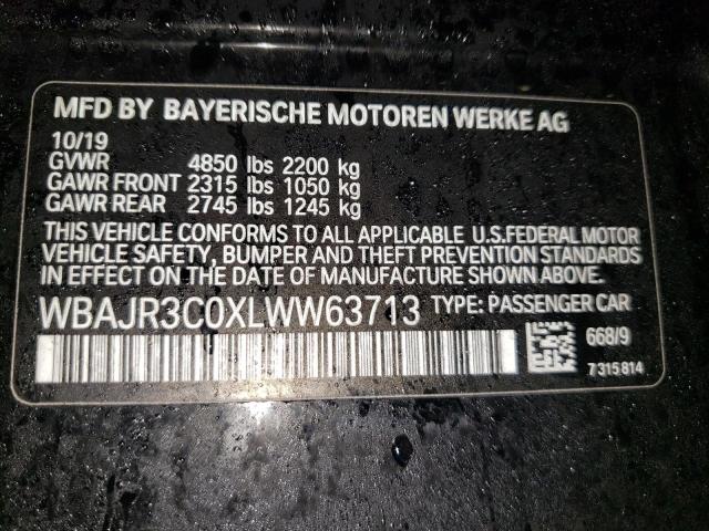 2020 BMW 530 I - WBAJR3C0XLWW63713