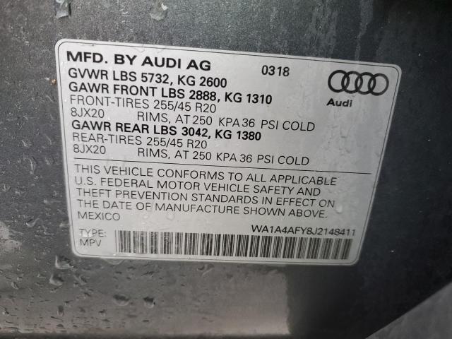 2018 AUDI SQ5 PREMIU - WA1A4AFY8J2148411