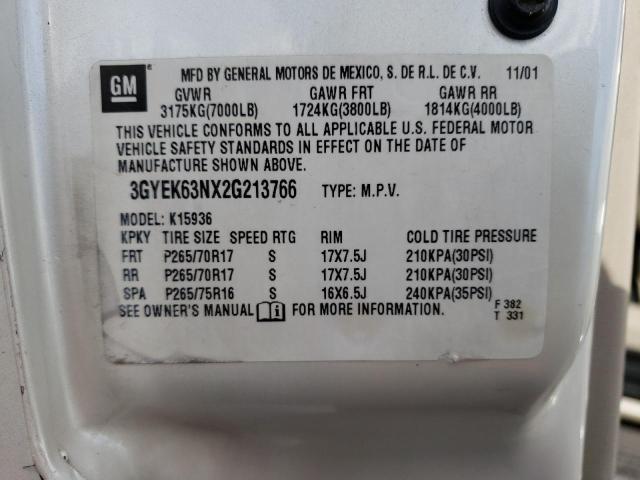 3GYEK63NX2G213766 Cadillac ESCALADE EXT