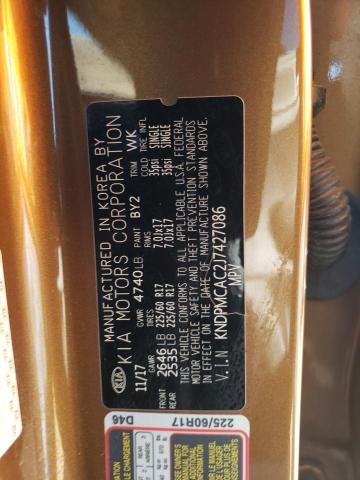 KNDPMCAC2J7427086 KIA Sportage Lx