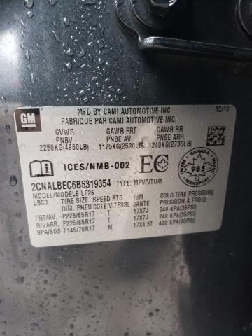 2CNALBEC6B6319354 Chevrolet Equinox