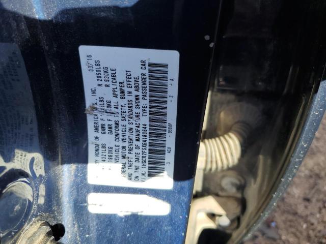 2016 HONDA ACCORD SPO 1HGCR2F5XGA180644
