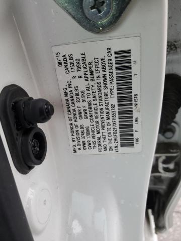 2015 HONDA CIVIC SE 2HGFB2F7XFH553782