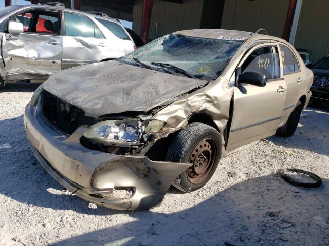 Salvage cars for sale from Copart Homestead, FL: 2005 Toyota Corolla CE