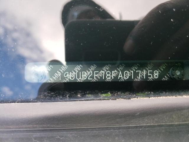 19UUB2F78FA017158 Acura Tlx Advance