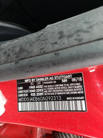 WDDSJ4EB6GN292313 Mercedes-Benz CLA 250