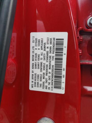 JH4CW2H68DC000346 Acura Tsx Tech