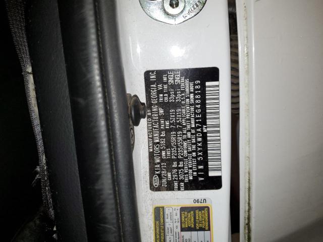 5XYKWDA71EG488189 KIA SORENTO SX