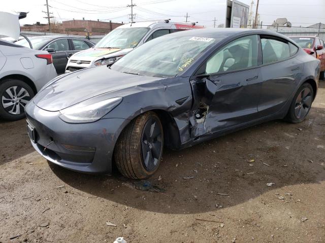 Vehiculos salvage en venta de Copart Chicago Heights, IL: 2022 Tesla Model 3