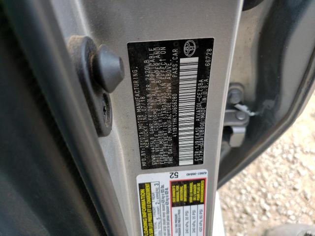 2018 TOYOTA CAMRY L - 4T1B11HK1JU656280