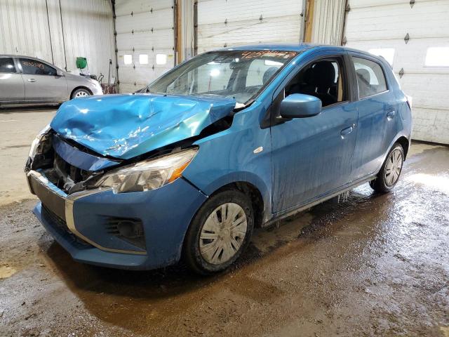 Salvage cars for sale from Copart Lyman, ME: 2021 Mitsubishi Mirage ES