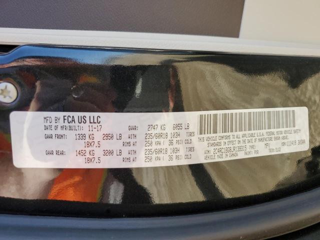 2C4RC1BG8JR139315 2018 CHRYSLER PACIFICA, photo no. 13