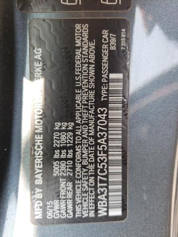 2015 BMW 435 XI - WBA3T7C53F5A37043