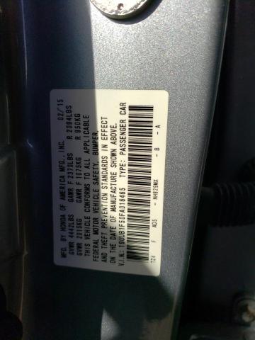 2015 ACURA TLX TECH 19UUB1F50FA016465
