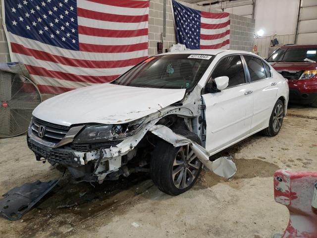 Salvage cars for sale from Copart Columbia, MO: 2013 Honda Accord Sport