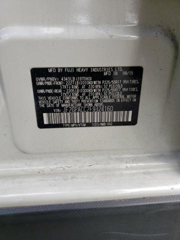 JF2GPACC2F9324160 Subaru Xv Crosstrek 2.0 Premium