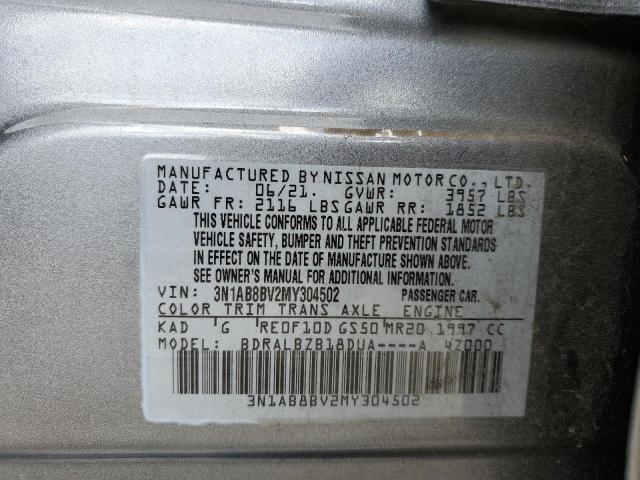 2021 NISSAN SENTRA S 3N1AB8BV2MY304502