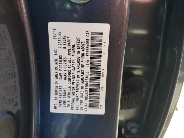 2017 HONDA ACCORD SPO 1HGCR2F51HA033033