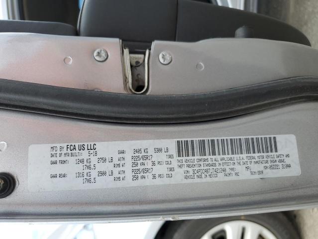 2018 Dodge Journey Se VIN: 3C4PDCAB7JT421240 Lot: 55336874