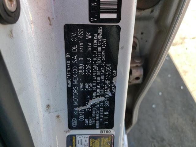 3KPFK4A75HE135694 KIA FORTE LX