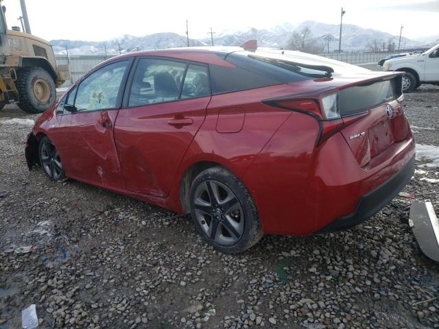 2019 TOYOTA PRIUS JTDKARFUXK3100158