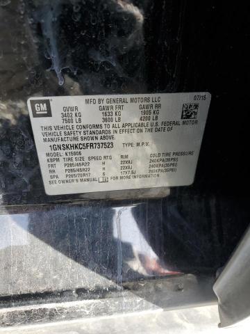 2015 CHEVROLET SUBURBAN K 1GNSKHKC5FR737523