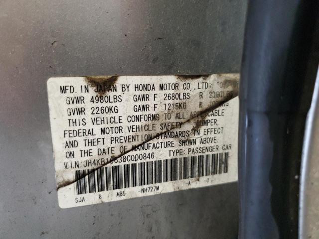 JH4KB16638C000846 Acura RL