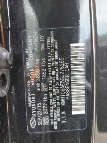 2016 HYUNDAI VELOSTER T KMHTC6AE5GU276285