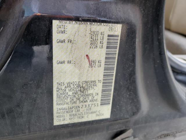 1N4AL3AP1EN233751 Nissan ALTIMA 2.5