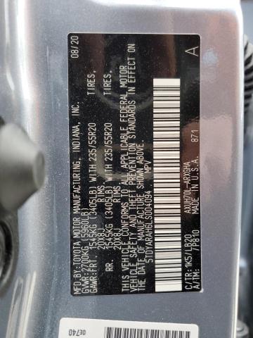 2020 TOYOTA HIGHLANDER 5TDYARAH6LS004094