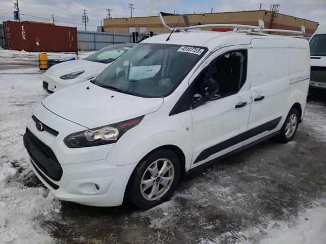 Salvage cars for sale from Copart Ontario Auction, ON: 2015 Ford Transit Connect XLT