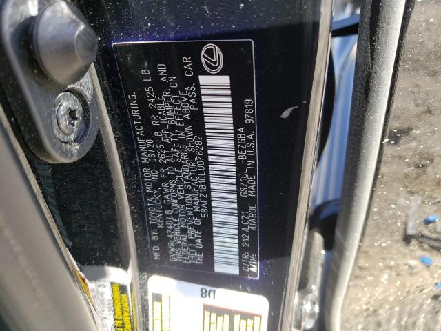 2020 LEXUS ES 350 ULT 58AFZ1B10LU076282