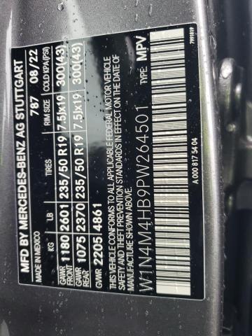 W1N4M4HB9PW264501 Mercedes-Benz Glb 250 4matic