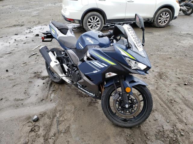 Salvage cars for sale from Copart Waldorf, MD: 2022 Kawasaki EX400
