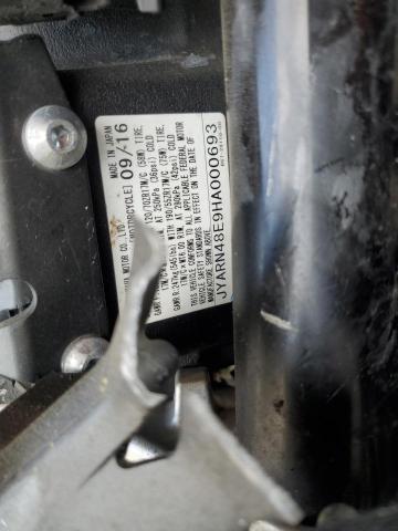 2017 YAMAHA FZ10 JYARN48E9HA000693