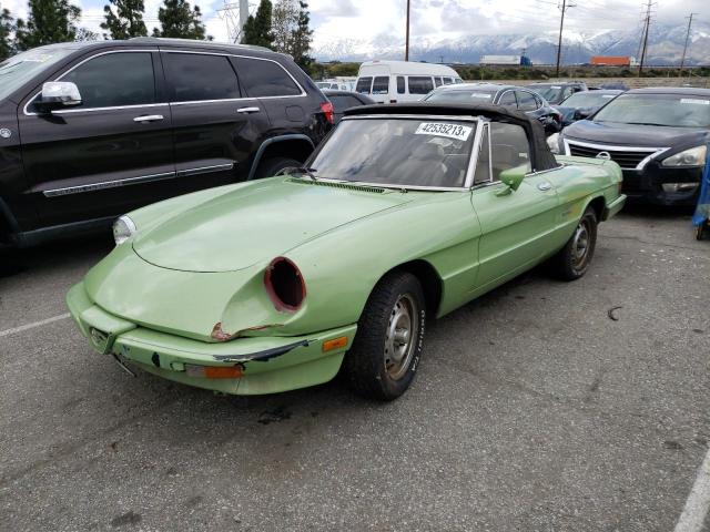 Salvage cars for sale from Copart Rancho Cucamonga, CA: 1986 Alfa Romeo Veloce 2000 Spider