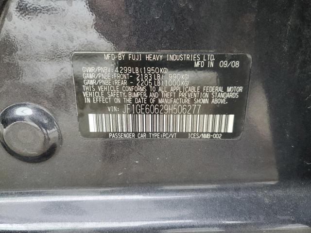 JF1GE60629H506277 Subaru Impreza 2.5i Premium