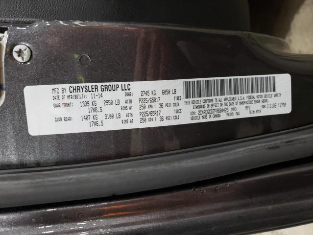 2015 DODGE GRAND CARA 2C4RDGCG7FR604429