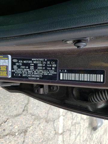3KPFL4A73HE048275 KIA FORTE LX