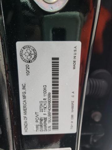 2021 ACURA TLX TECHNO - 19UUB6F40MA800999