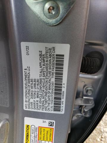 2022 HONDA ACCORD SPO 1HGCV1F33NA010451